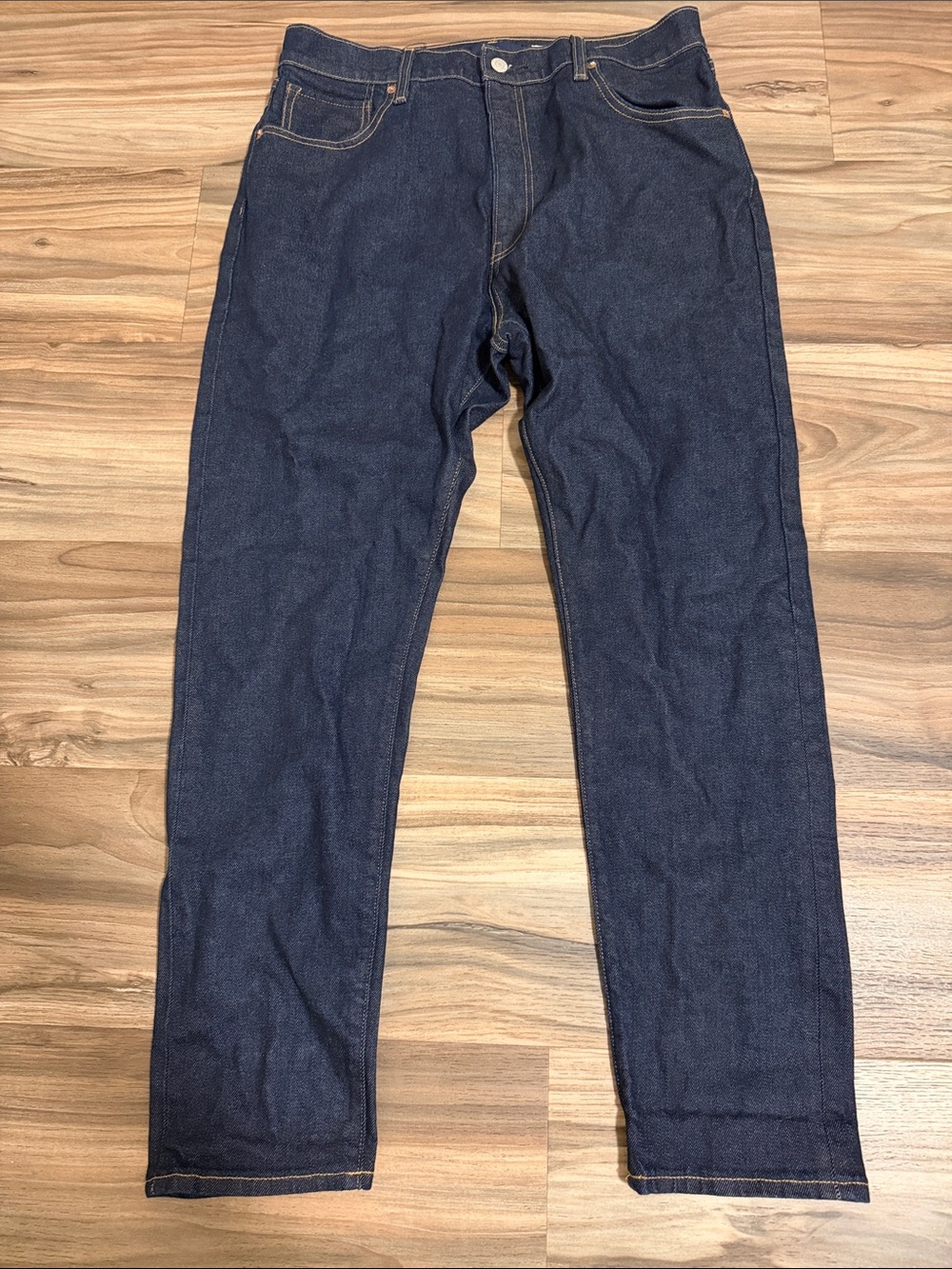 NWOT Levi's Selvedge High Rise Slim Jeans Womens Sz. 32 Denim Dark Wash Indigo